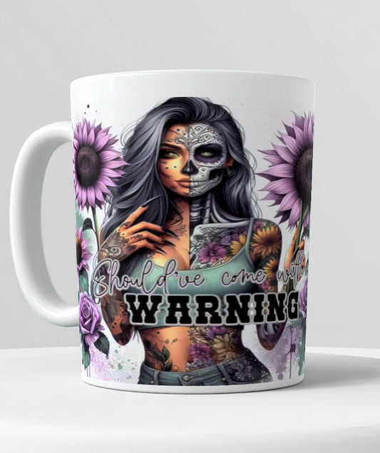 Should of come with a warning 11oz ceramic mug