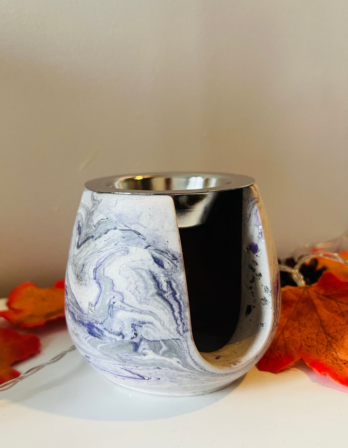 Jesmonite wax warmer (customised)