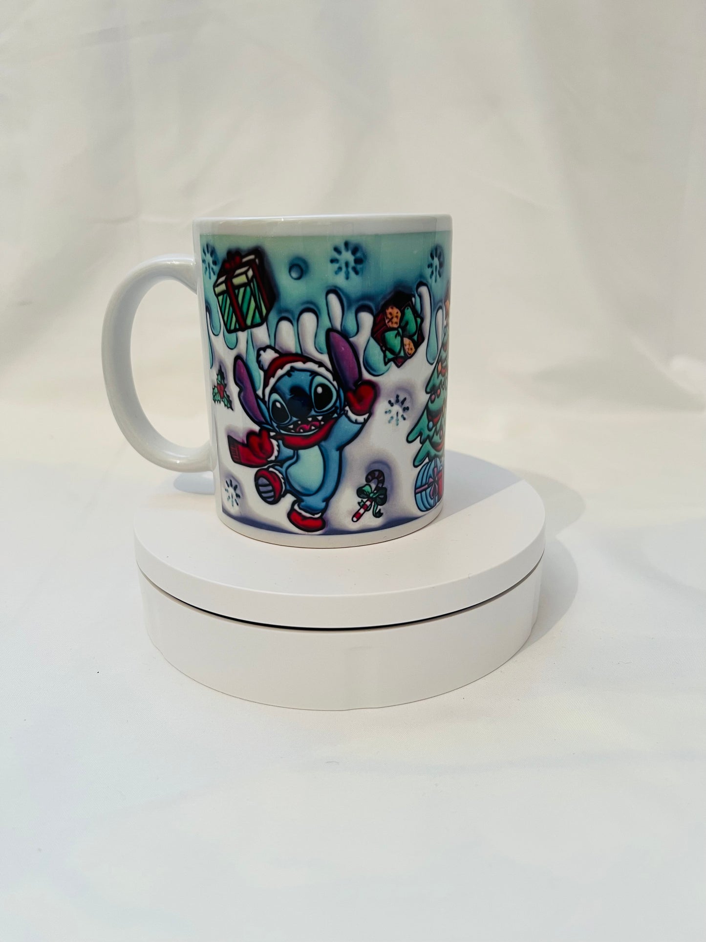 Blue alien 3d 11oz mug