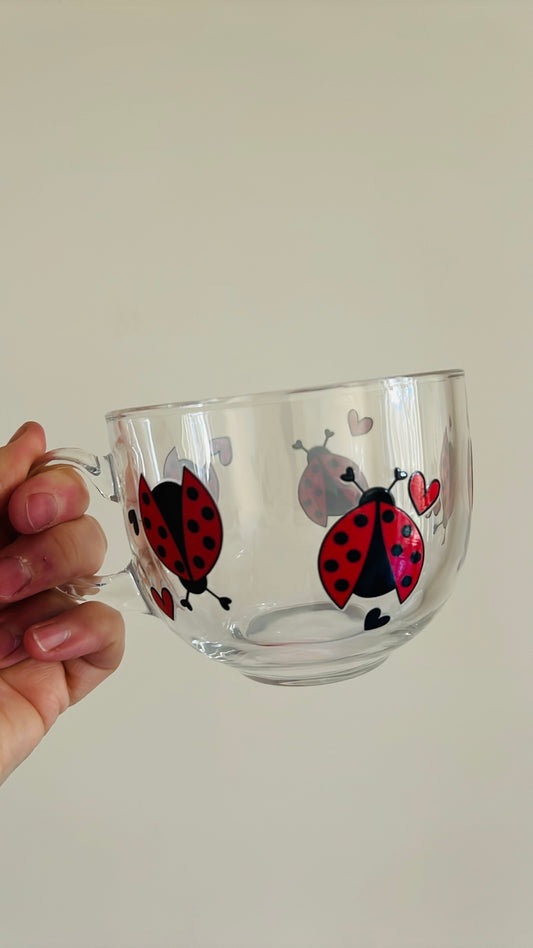 Love Bug large cappuccino mug