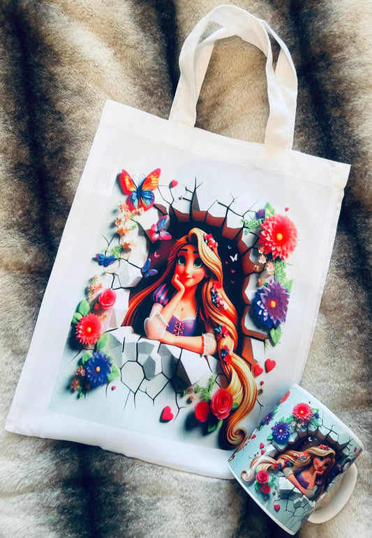 Character small tote bags