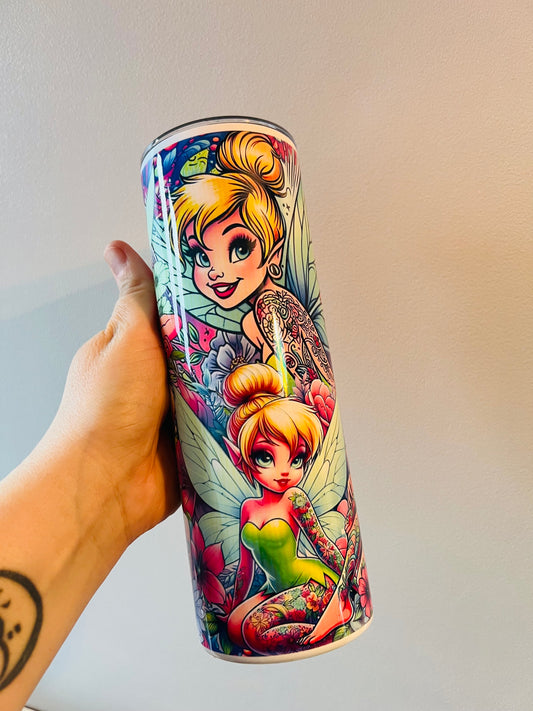 20oz fairy with attitude tumble