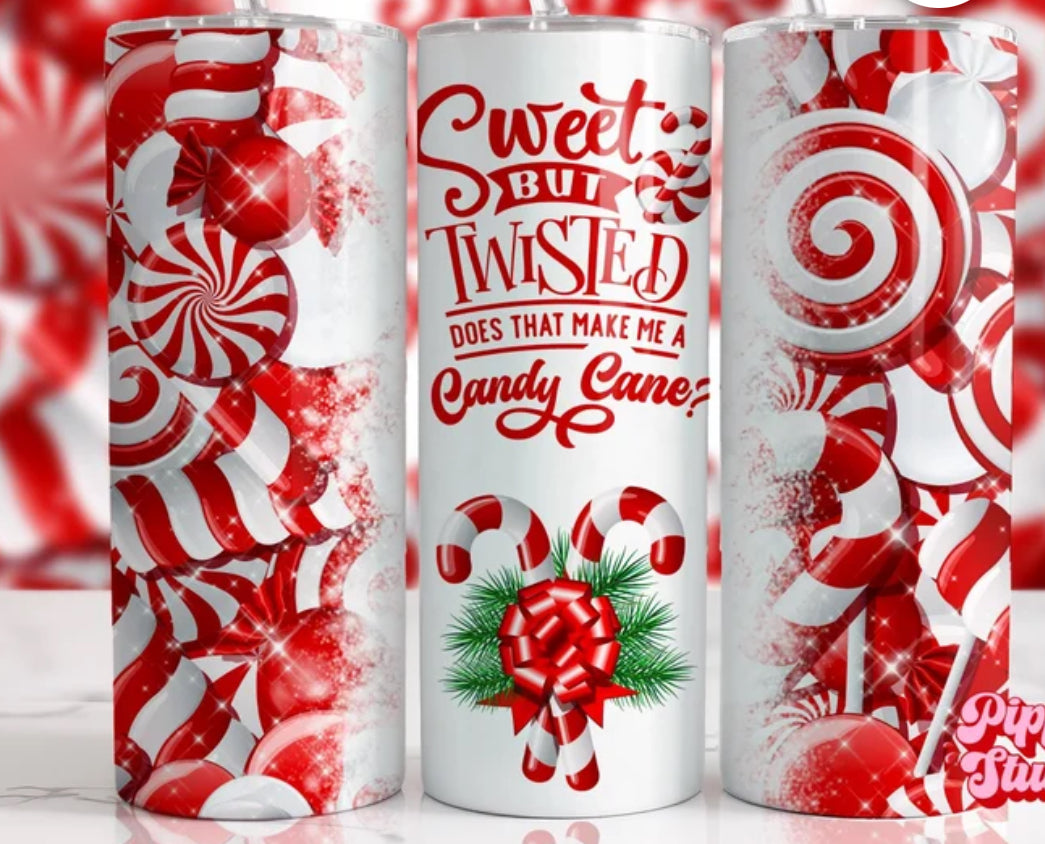 20oz sweet but twisted stainless steel tumbler