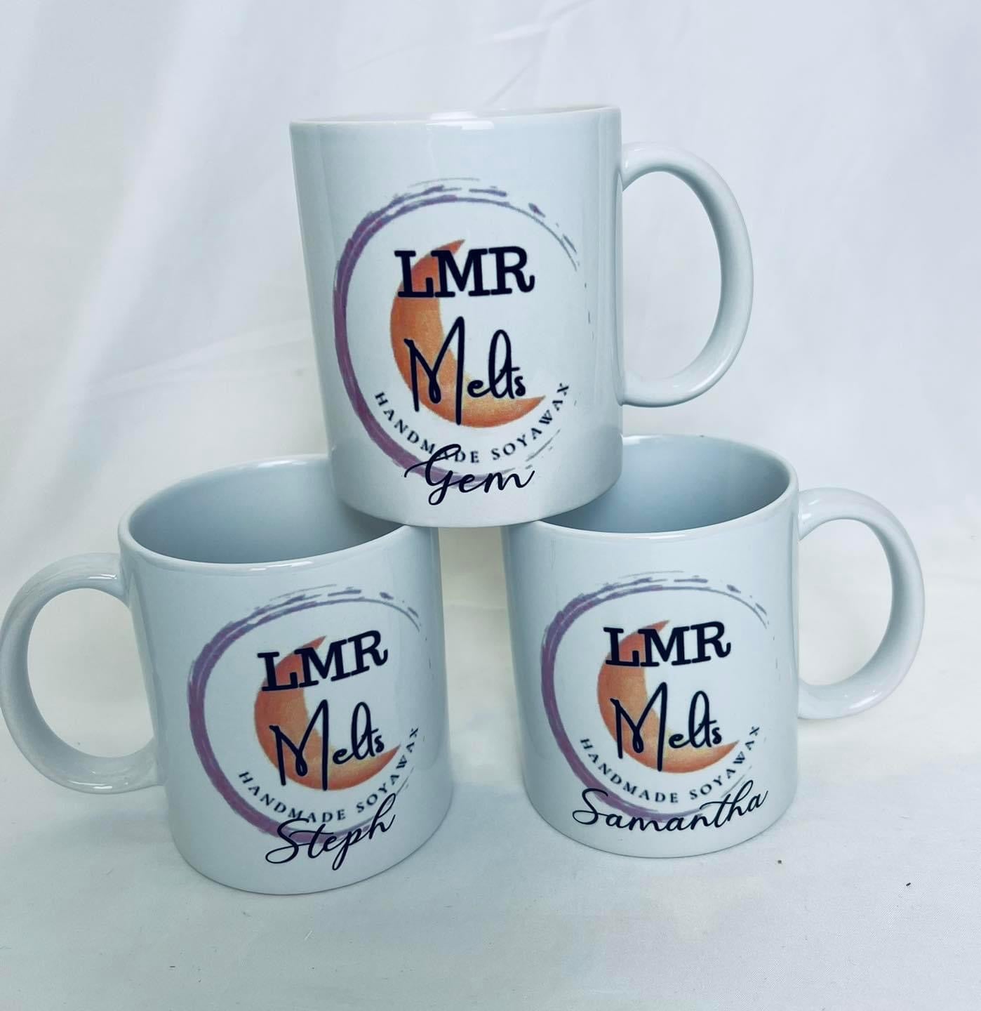 Business logo mugs