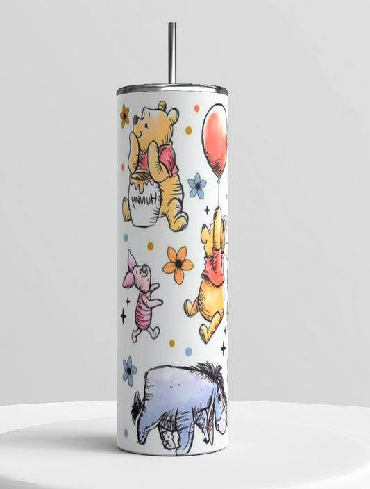 Character 20oz stainless steel tumbler