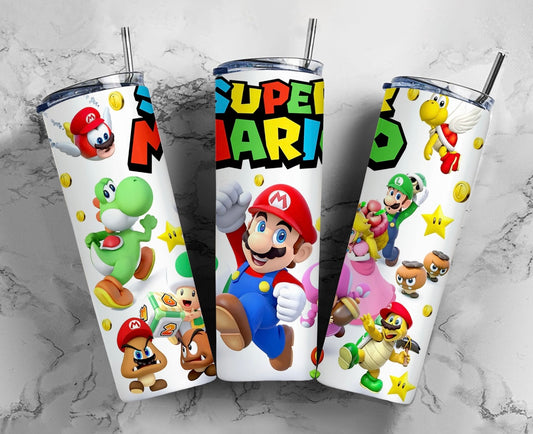 Super bros and co  20oz stainless steel tumbler