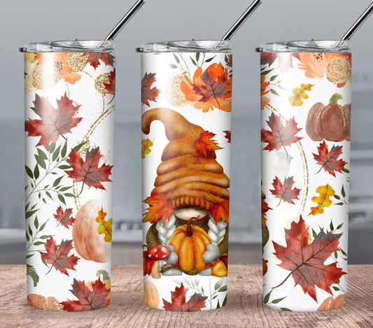 🍂 autumn leaf gonk 20oz stainless steel tumbler