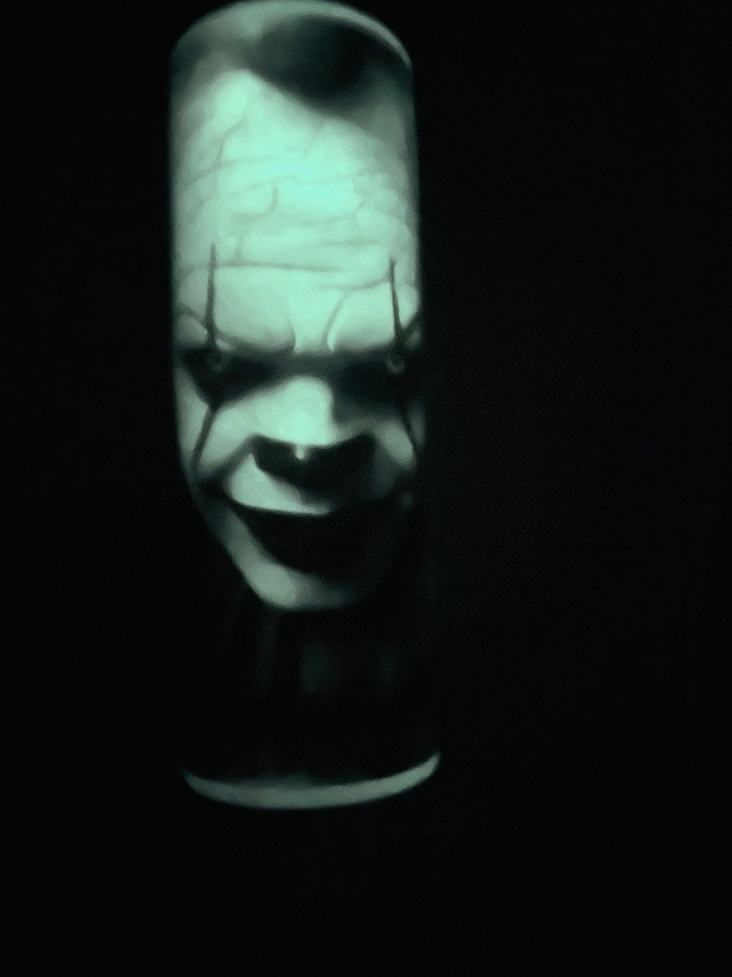 20oz glow in the dark killer clown tumbler