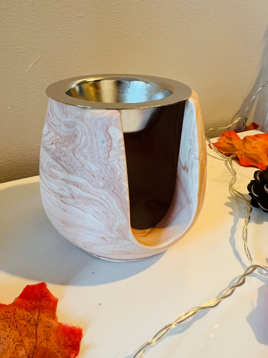 Jesmonite wax warmer (customised)