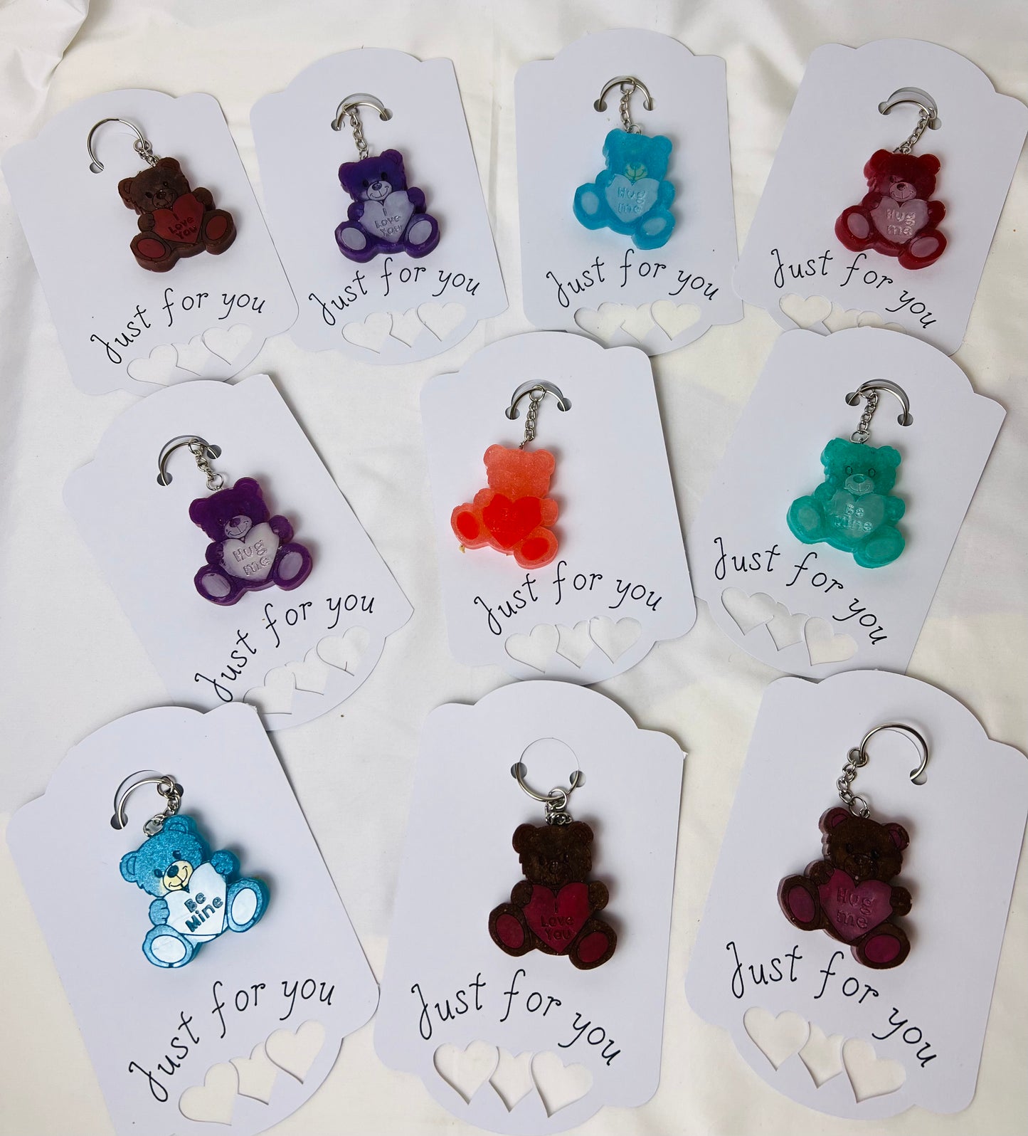 Just because bear keyrings