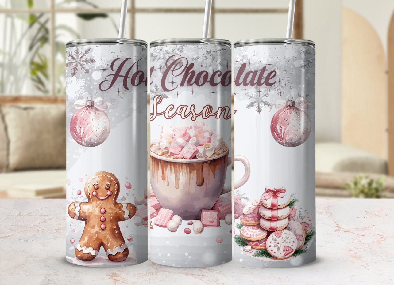 Hot chocolate season 20oz tumbler