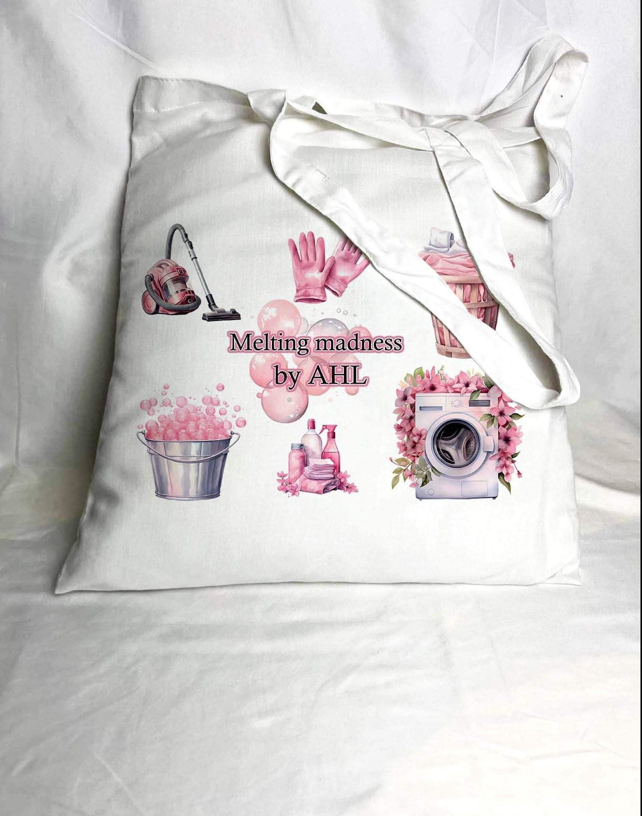 Personalised shopping tote bag