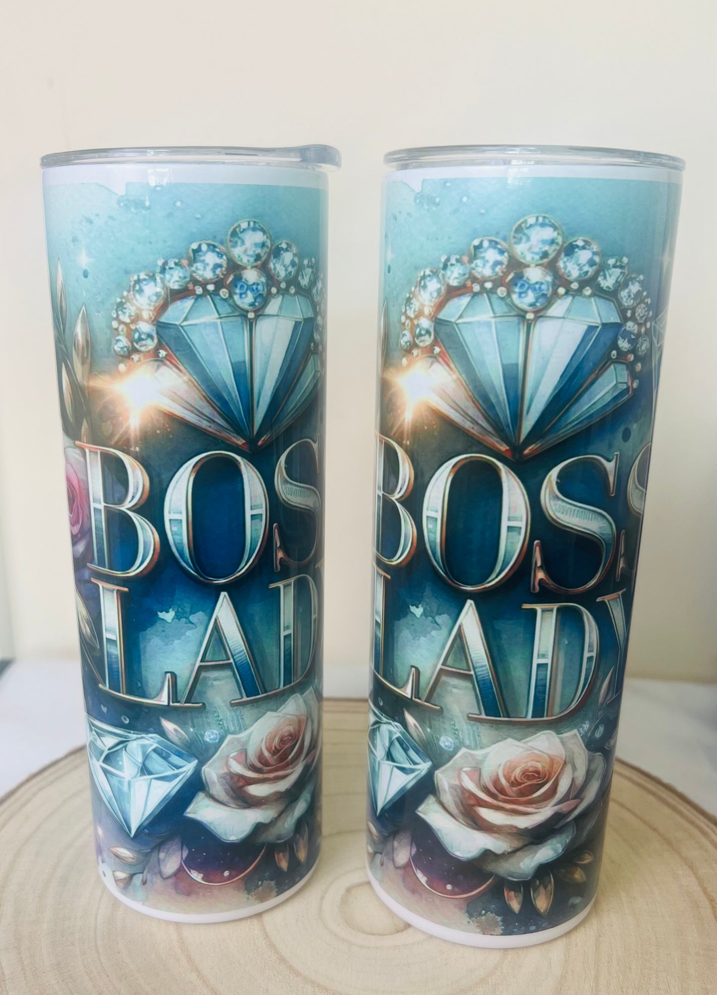 Boss lady 20oz stainless steel tumbler