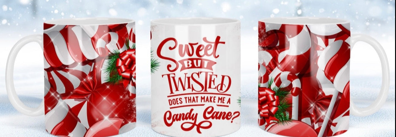 Sweet but twisted 11oz ceramic mug