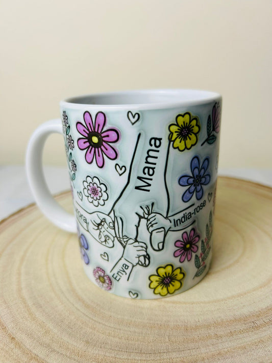 Hold our hands 11oz ceramic mug