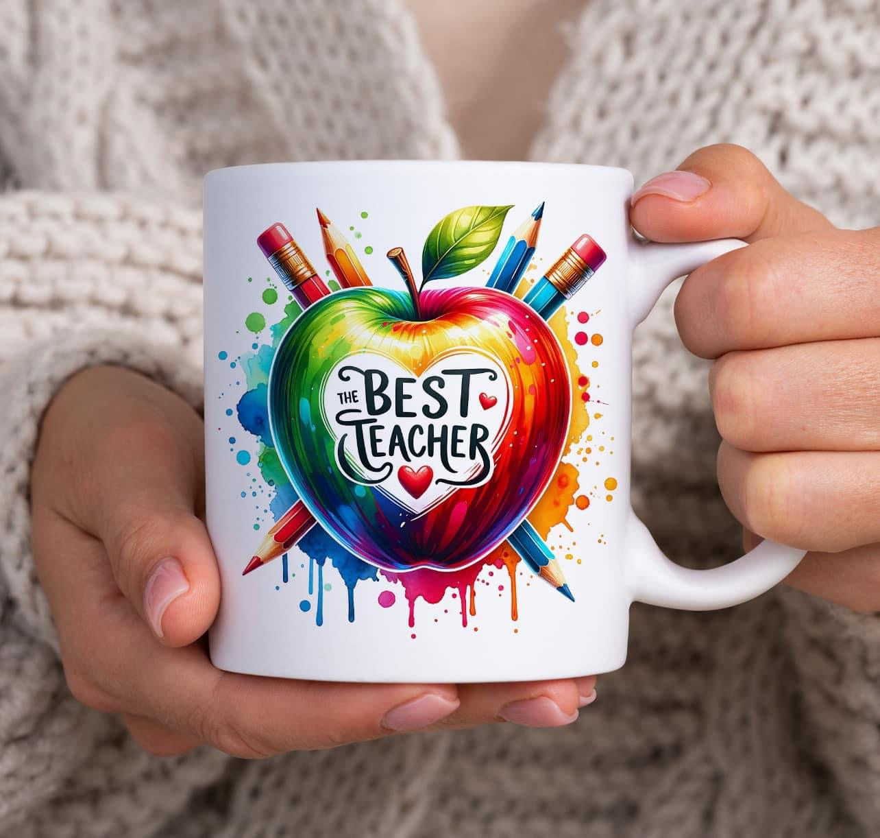 Best teacher 11 oz ceramic mug